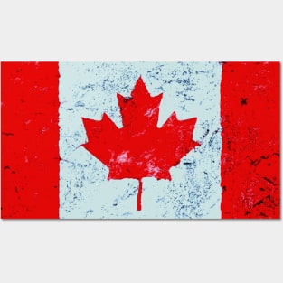 canada flag Posters and Art